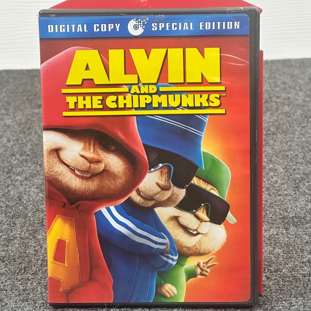 Alvin and the Chipmunks Special Edition DVD 2-Disc Set 2007 Movie Digital Copy